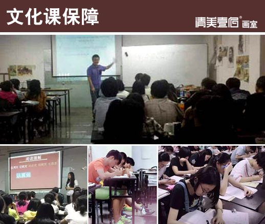 清华美院画室 清美壹佰 文化课
